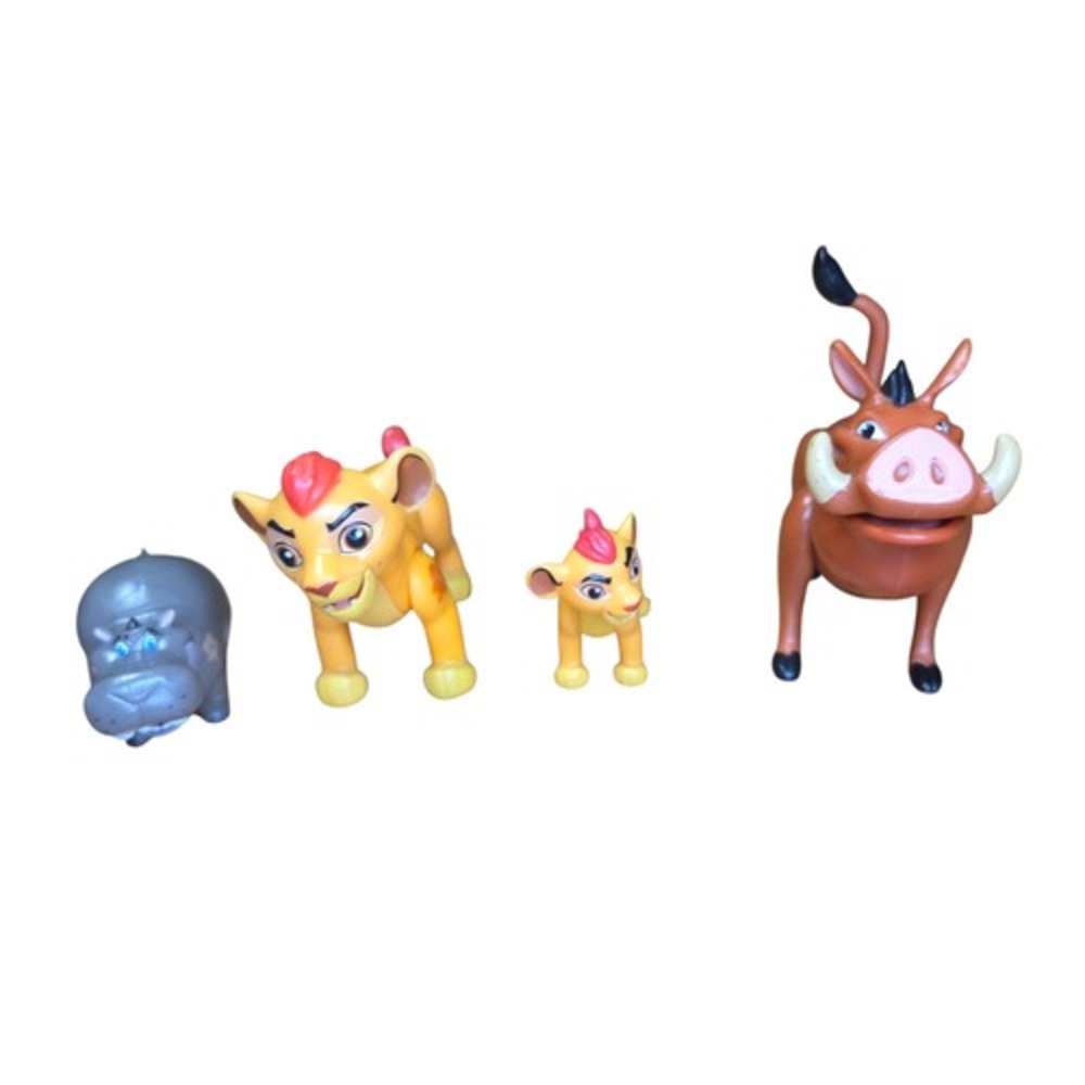 Disney The Lion Guard Lion King 4 Piece Figure Set Beshte, Pumba & Kion